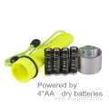Dry battery Torch Flashlights IP68 Waterproof Diving Light